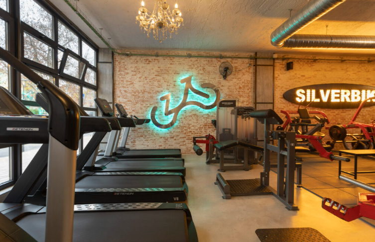 Área de cardio de SilverGym Mengíbar